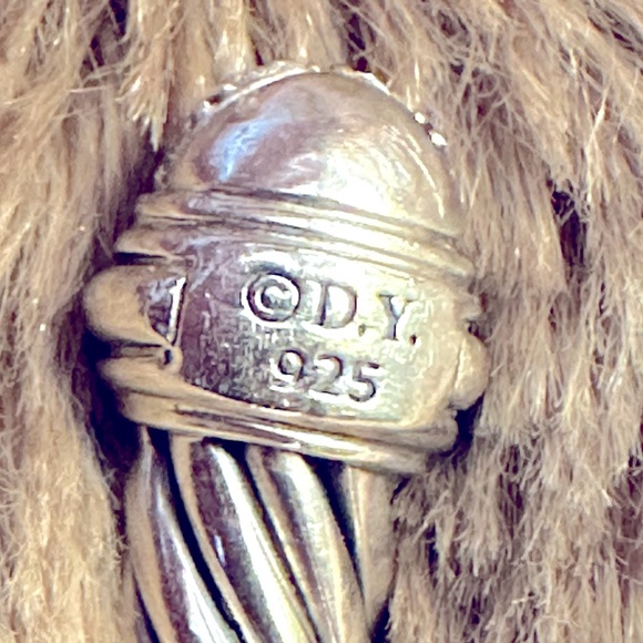 WOW POSHMARK - Authentic David Yurman Diamond & Sterling Silver Bracelet - Picture 12 of 16